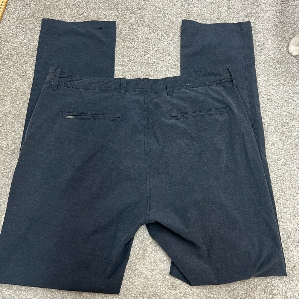 Linksoul Pants Mens 36L Blue Boardwalker Five-Pocket Golf Performance Stretch